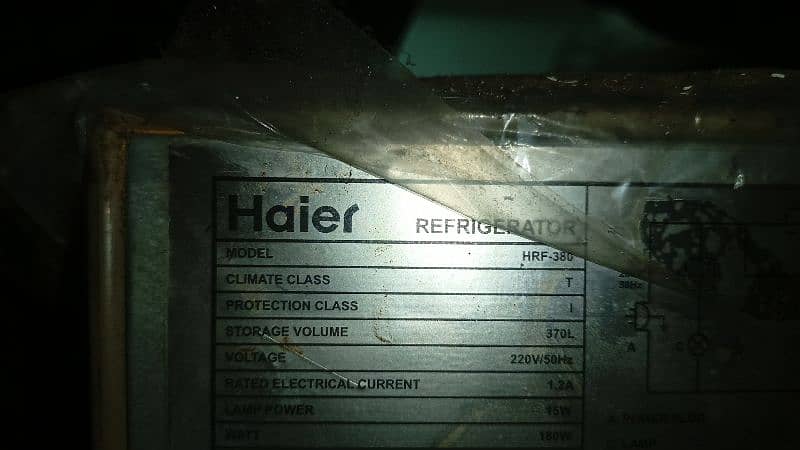 Haier Refrigerator HRF -380.370L 5