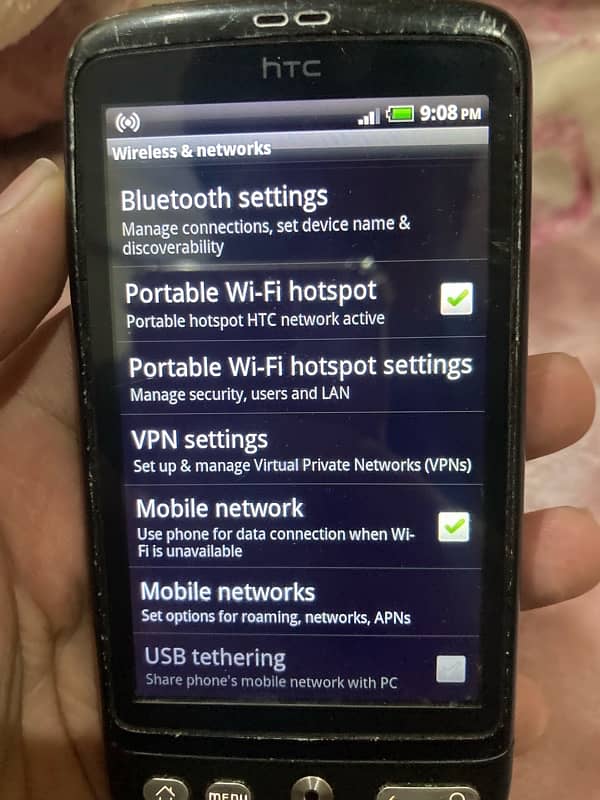 HTC desire best for hotspot/non pta users 4