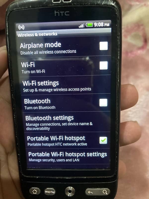 HTC desire best for hotspot/non pta users 5