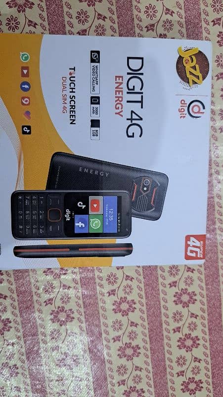 Jazz digit 4g energy Red Colour 1