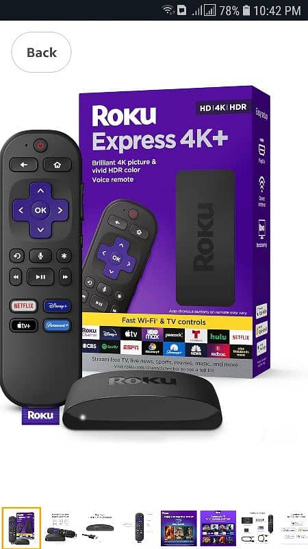 Roku Exprese 4K+ 0