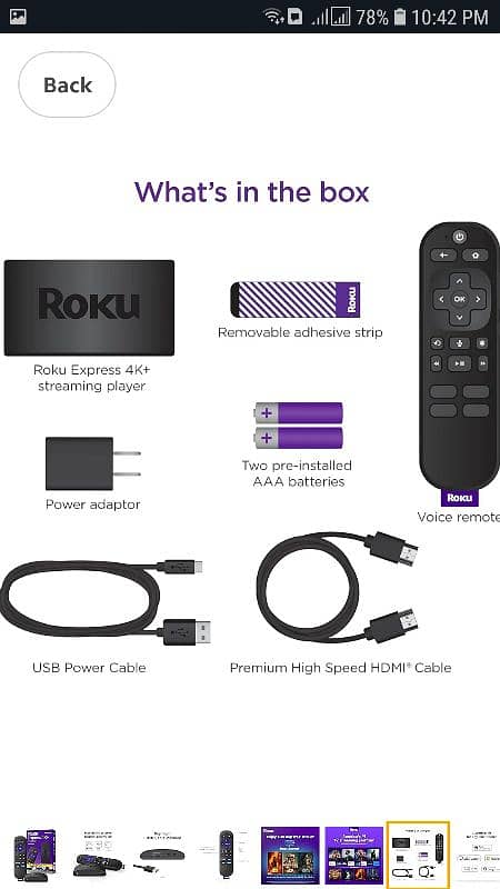 Roku Exprese 4K+ 2