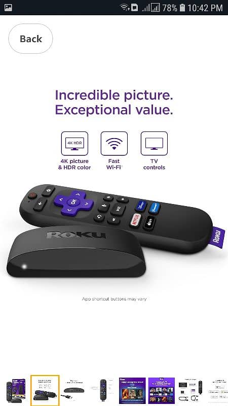 Roku Exprese 4K+ 3