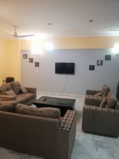 Furnished flat for rent in khudadad heights E-11 Islamabad