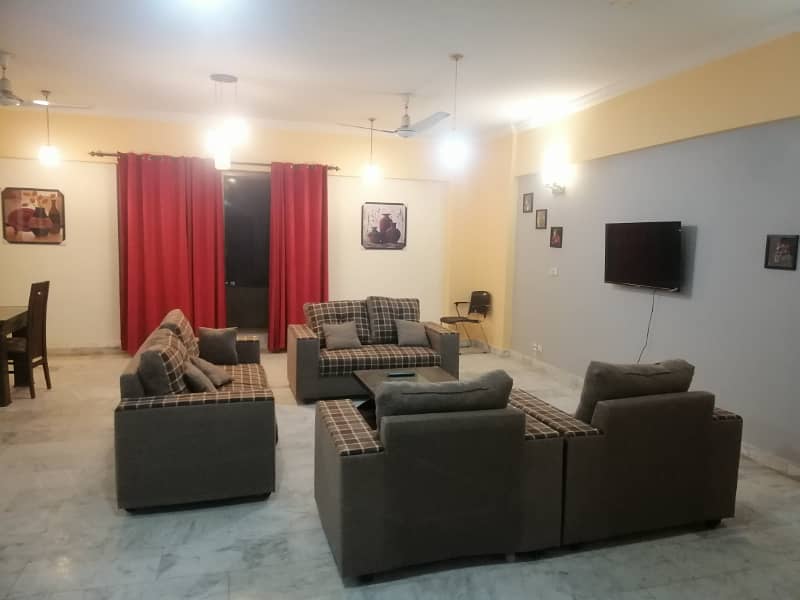 Furnished flat for rent in khudadad heights E-11 Islamabad 4