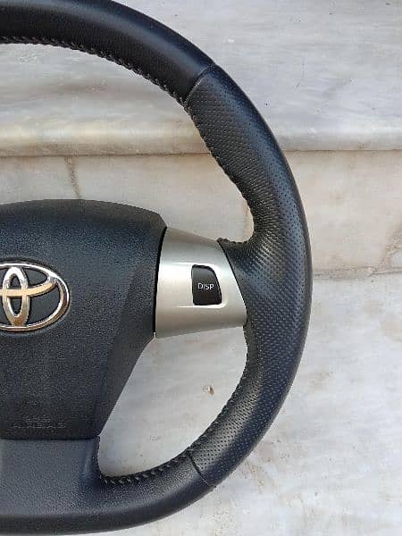 Toyota grandy xli gli Vitz Porad camry steering wheel multimedia 1