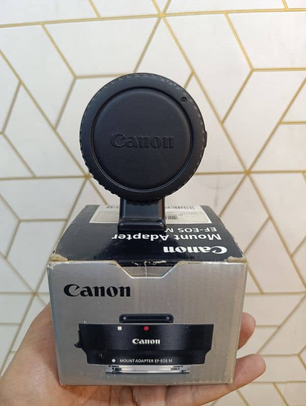 Canon M mount adopter for mirrorless 2