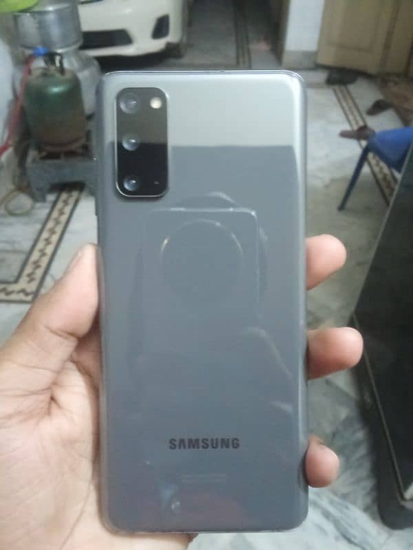 Samsung S20 5G LCD Mein dot hai note PTA raam 8GB 128GB memory 1