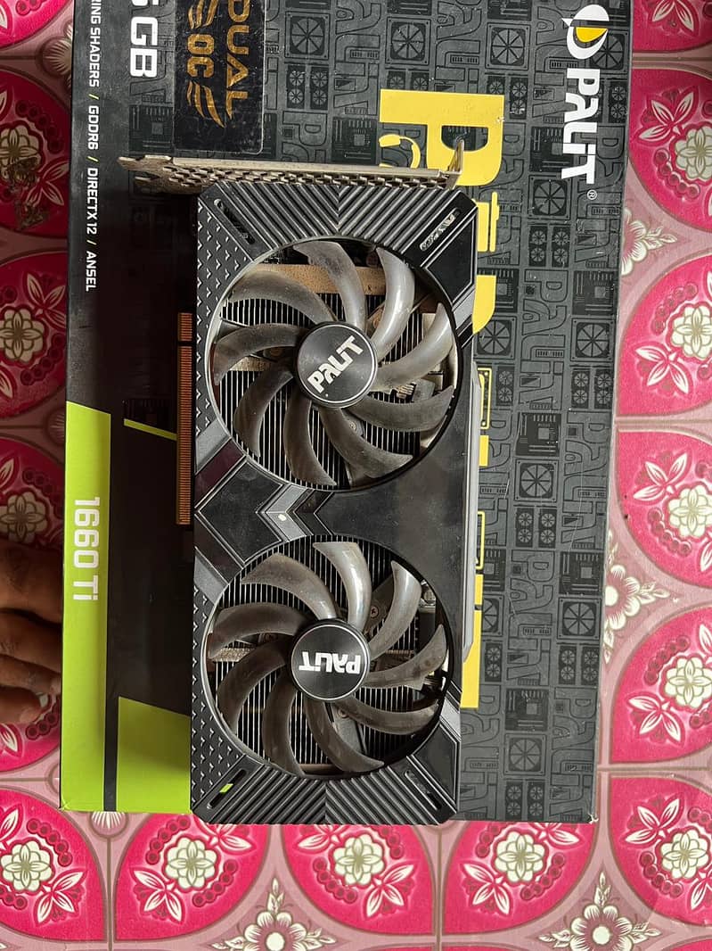 GeForce® GTX 1660 Ti Dual OC 0