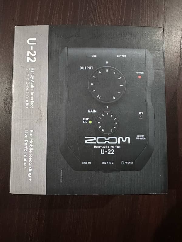 Zoom - U22 Audio Recorder 0