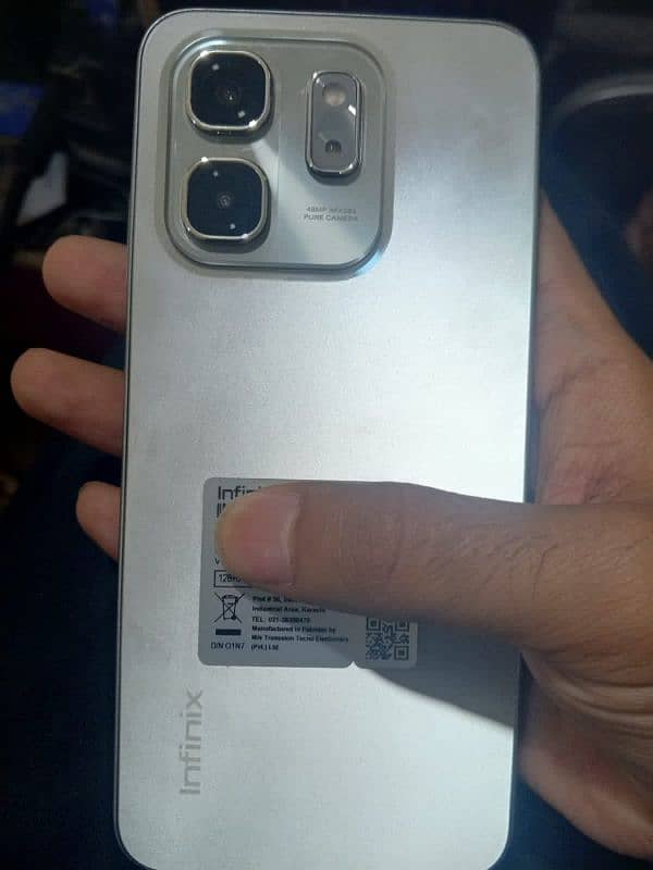 Infinix hot 50i 6/128 condition new only phone hai 0