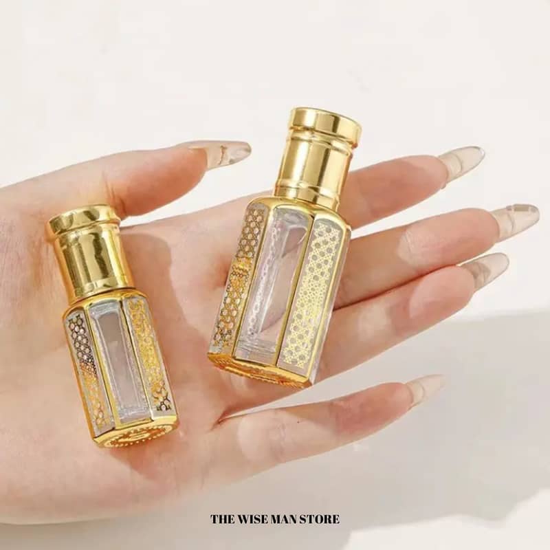 6ml White Oud Attar with Luxury Attar Bottle 3