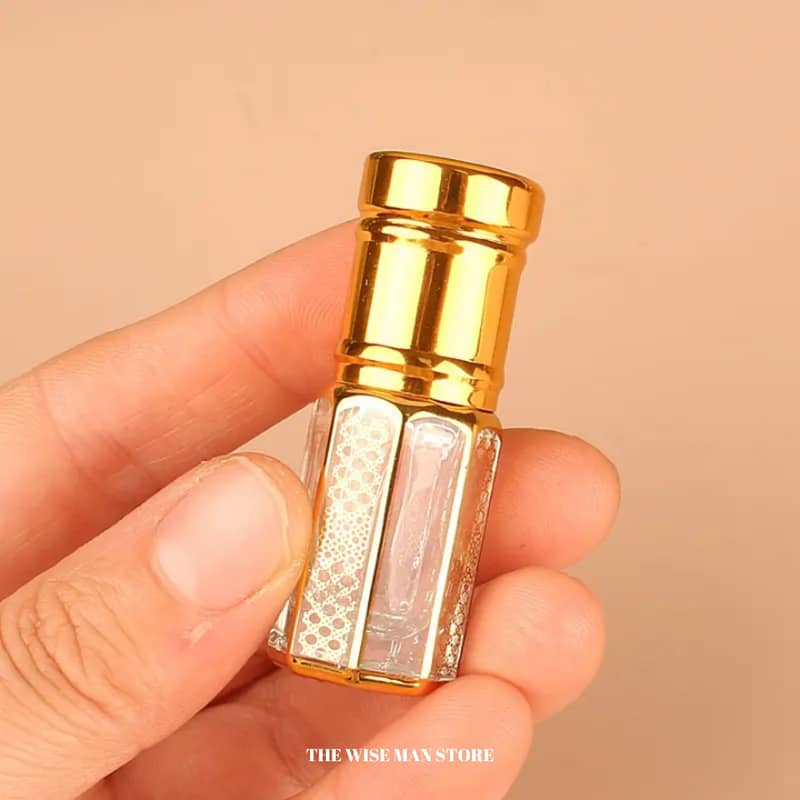 6ml White Oud Attar with Luxury Attar Bottle 4