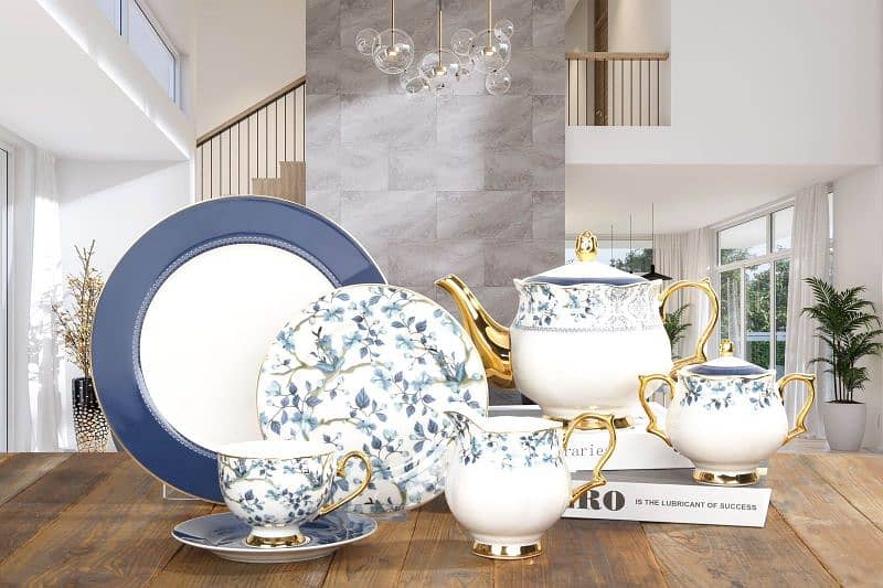 Bone China Tea Set 4