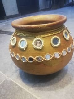 wedding clay pot