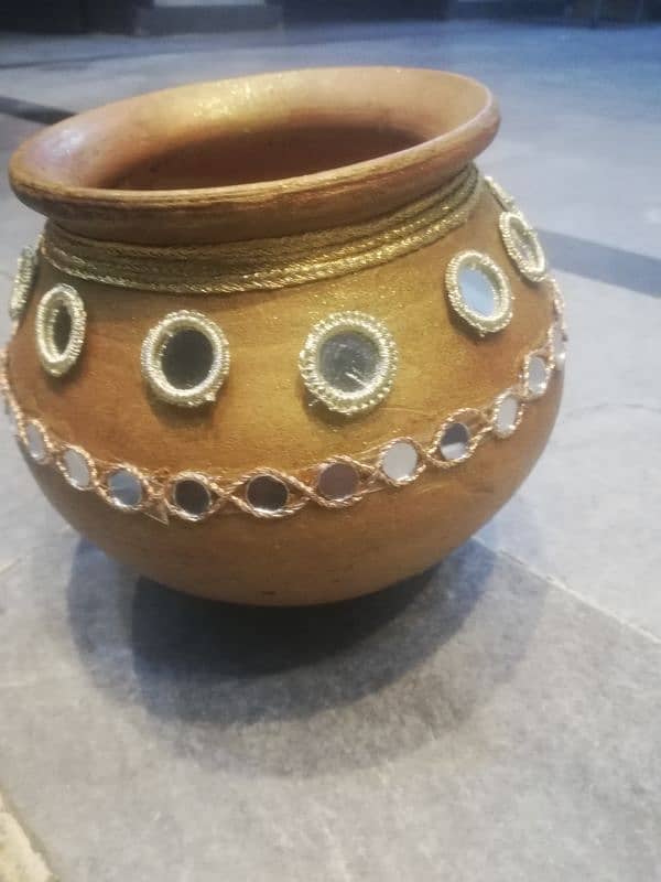 wedding clay pot 2