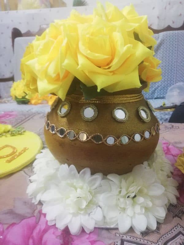 wedding clay pot 5