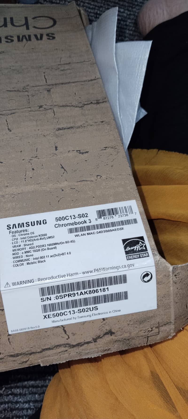 Brandnew USA imported chromebook with box for sal(opened but not used) 5