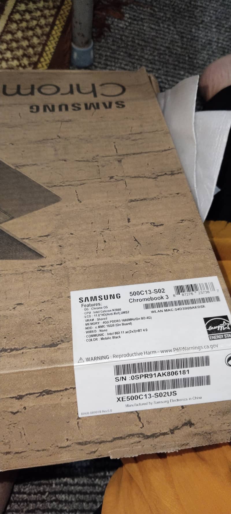 Brandnew USA imported chromebook with box for sal(opened but not used) 6