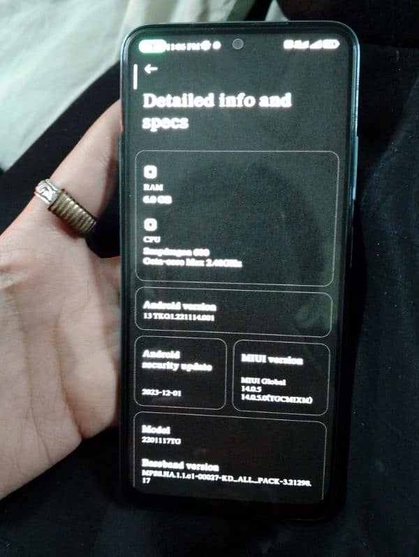 Redmi note 11 10/10 urgently selling 6