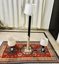 URGENT: Lamp set 1 floor lamp 2 table