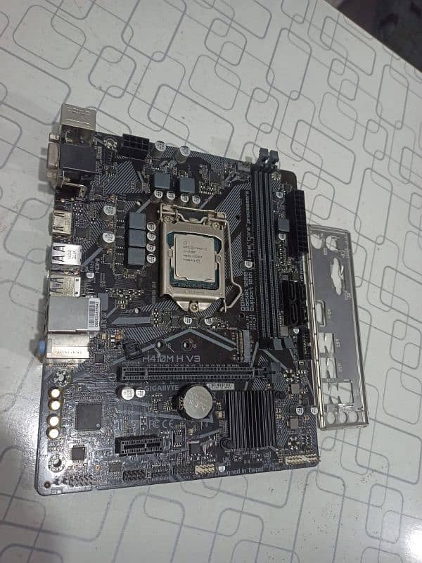 intel core i3 10100f 10th generation gigabyte h410m motherboard gaming 0