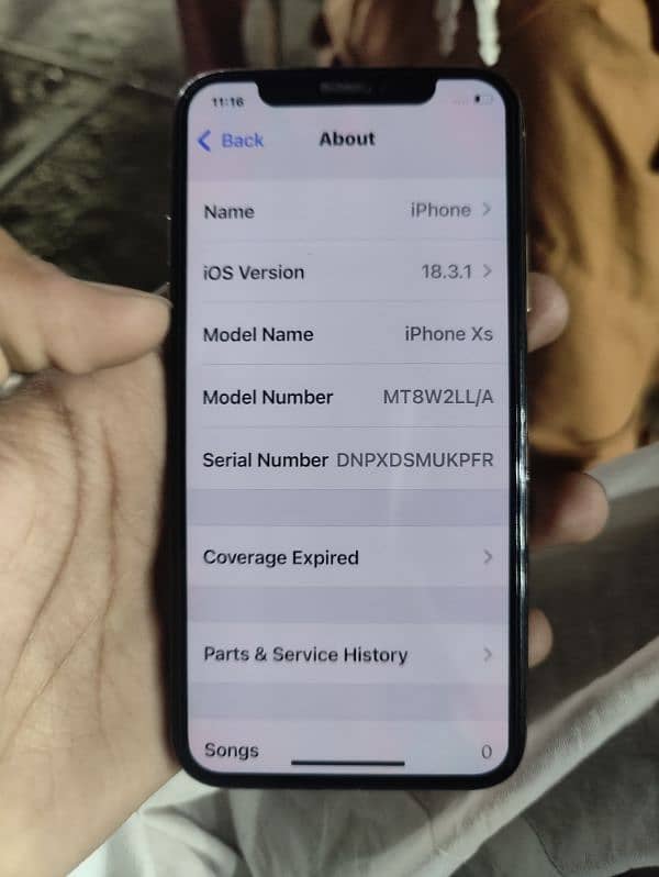 iphone xS non pta golden colour all ok set face id okay ha 8