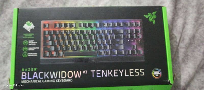 Razor blackwidow v3 tenkeyless german model 2