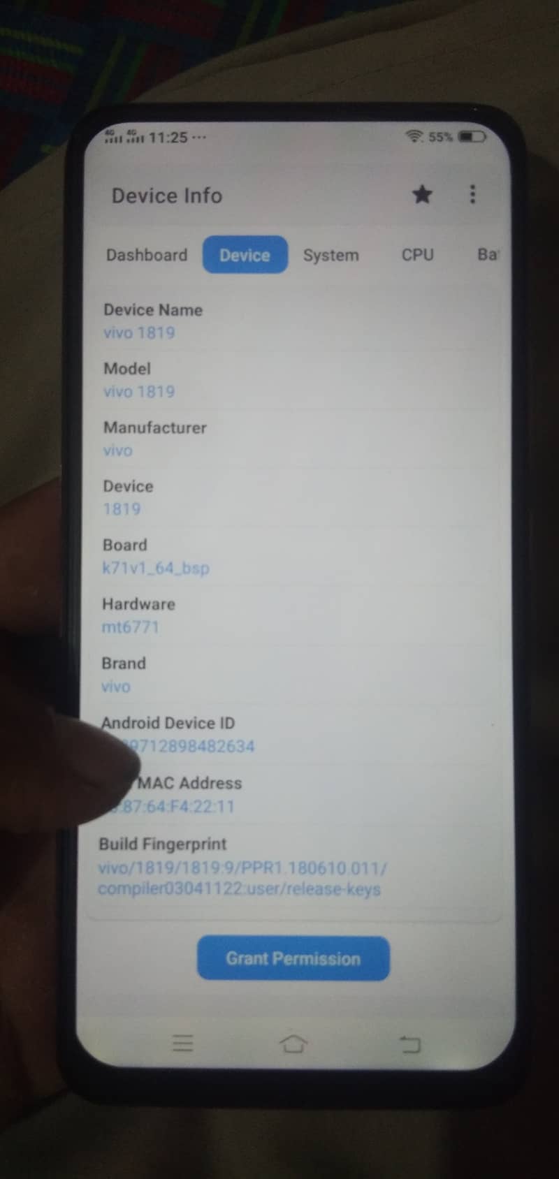 Vivo v15 only set 10