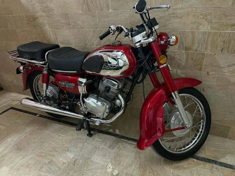 Honda 200 cc bike for sale 5