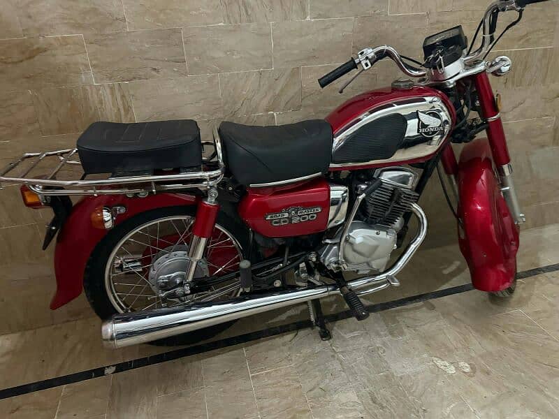 Honda 200 cc bike for sale 6