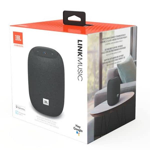 JBL Link Music 360 Degree Bluetooth Speaker with Wi-Fi and Voice A 0