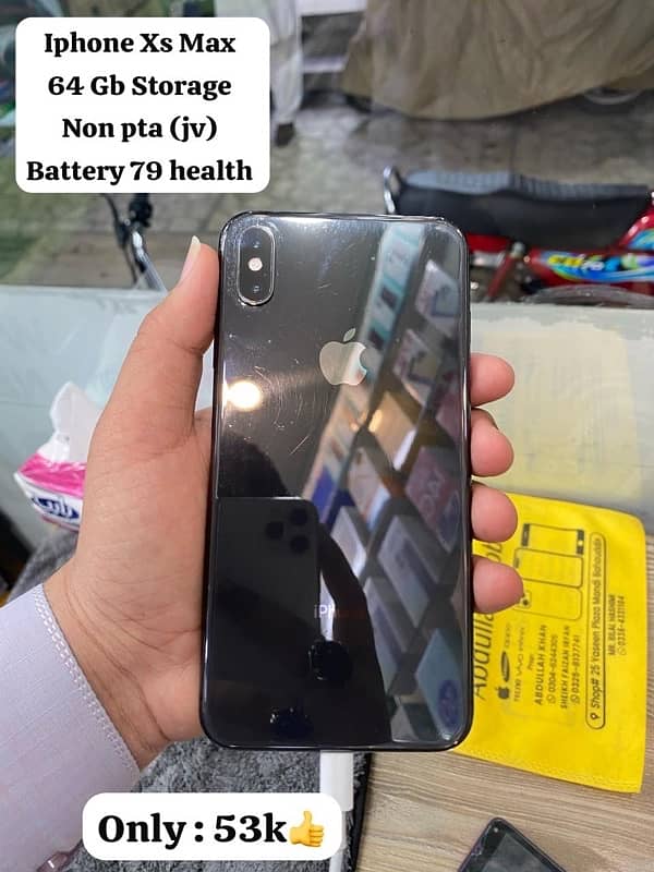 XS MAX non pata (jv) 64GB 0