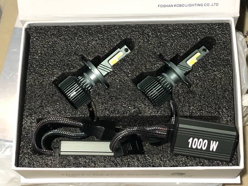 1000 watt and 500 Watt H4 SMD Headlights for cars and bikes 0