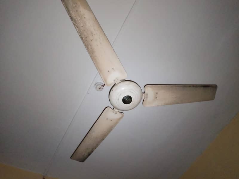 4 CEILING FANS IN RUNNING CONDITION 3