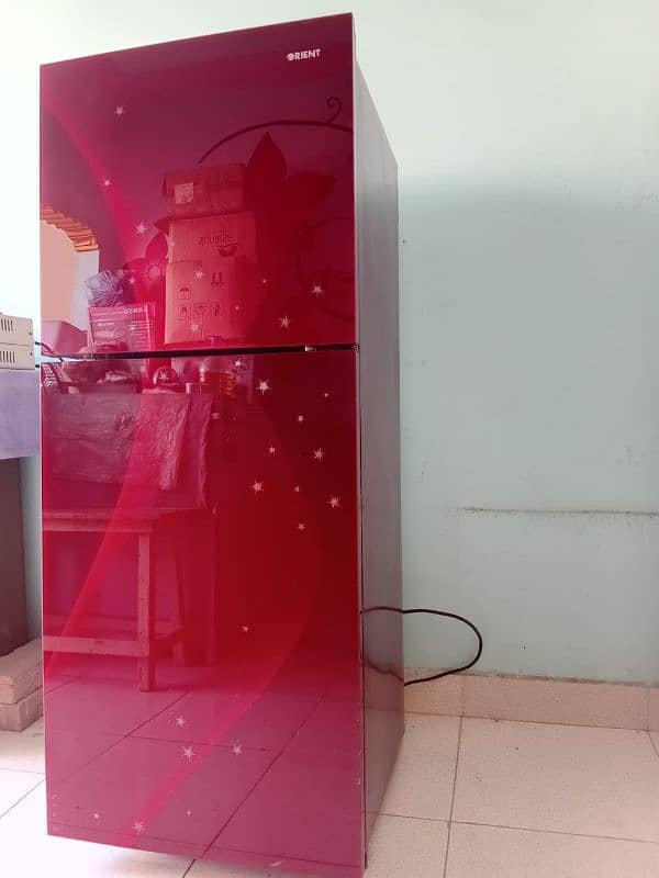 Orient Red Color Refrigerator ⁰³¹⁴⁸²⁵⁴³²¹ 1