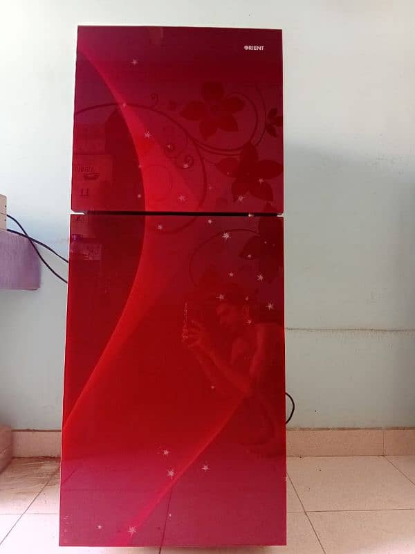 Orient Red Color Refrigerator ⁰³¹⁴⁸²⁵⁴³²¹ 3