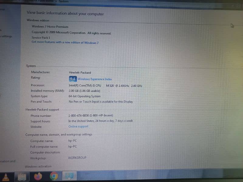 HP Elite Book 8440p Core i5 0