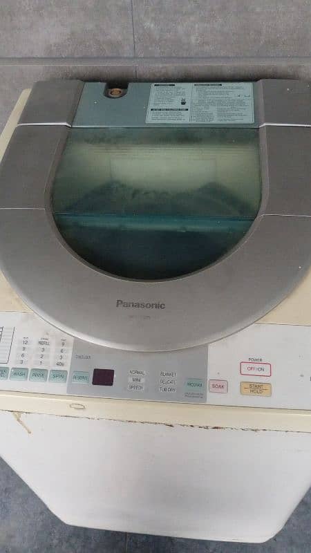 only dryer is working. Panasonic fully automatic machine 2