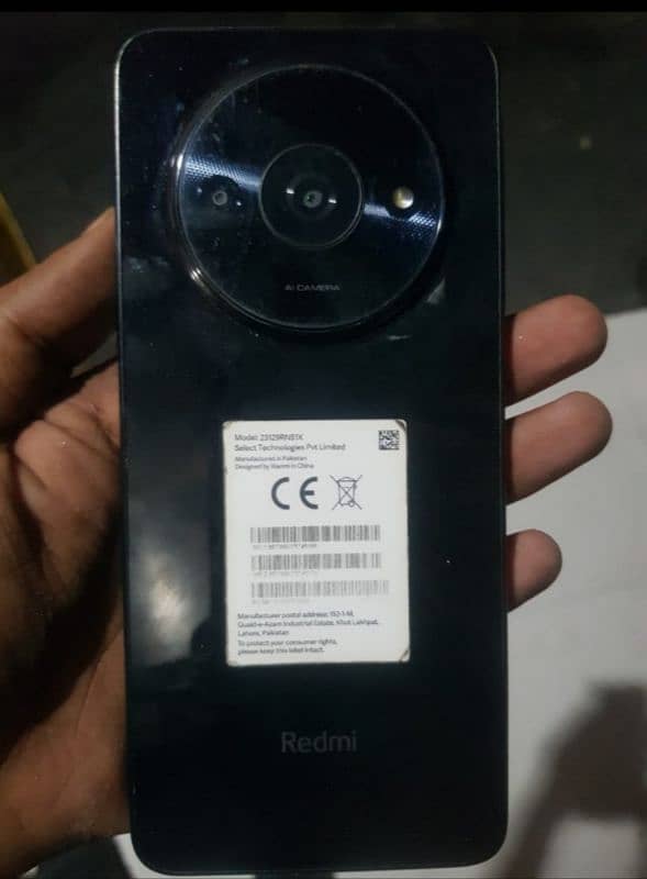 Redmi A3 4gb 128gb full new 0