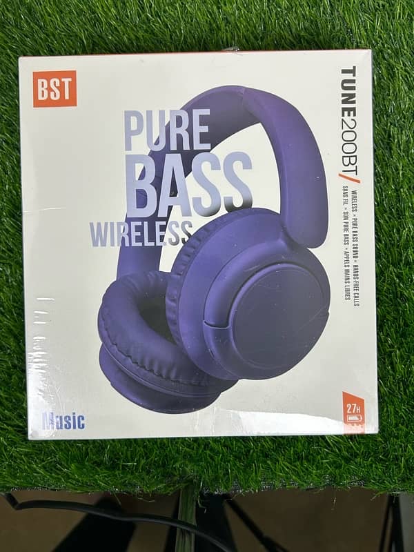 BST Pure Bass Wireless Headphones 1