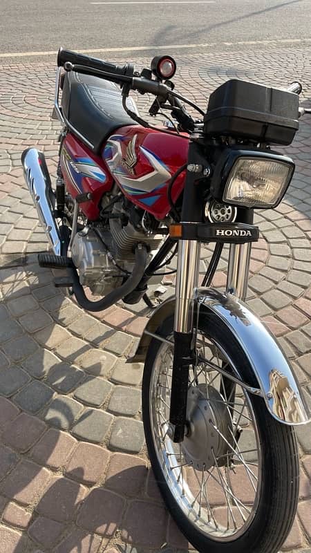 Honda Cg 125 2022 Model | Exchange Possible with Yamaha Ybr 1