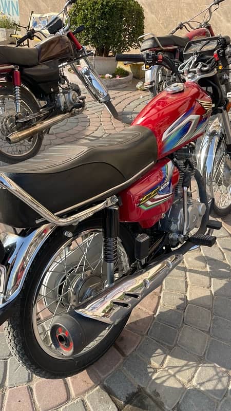 Honda Cg 125 2022 Model | Exchange Possible with Yamaha Ybr 0