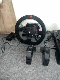 Xbox Original Steering Wheel And Padle