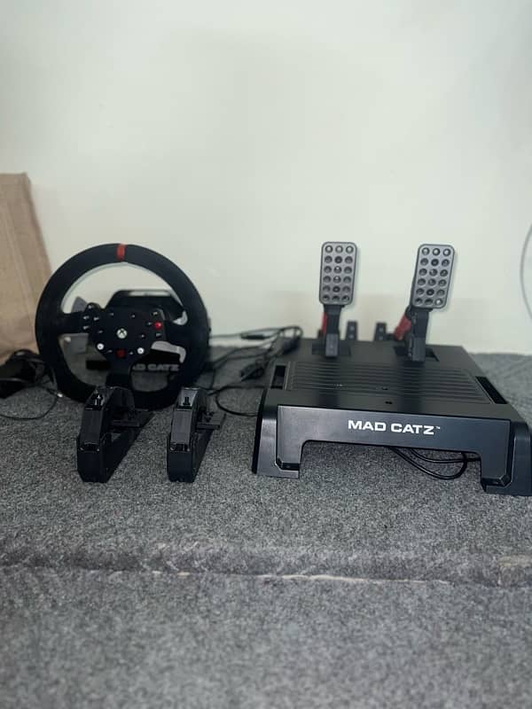 Xbox Original Steering Wheel And Padle 2