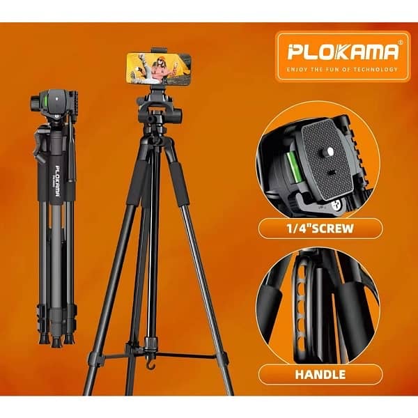 Plokama PK-9950 Pro 1500mm Professional Tripod 3