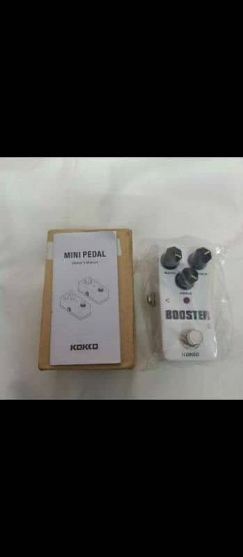 iFlanger kokko overdrive booster Guitar pedal 1