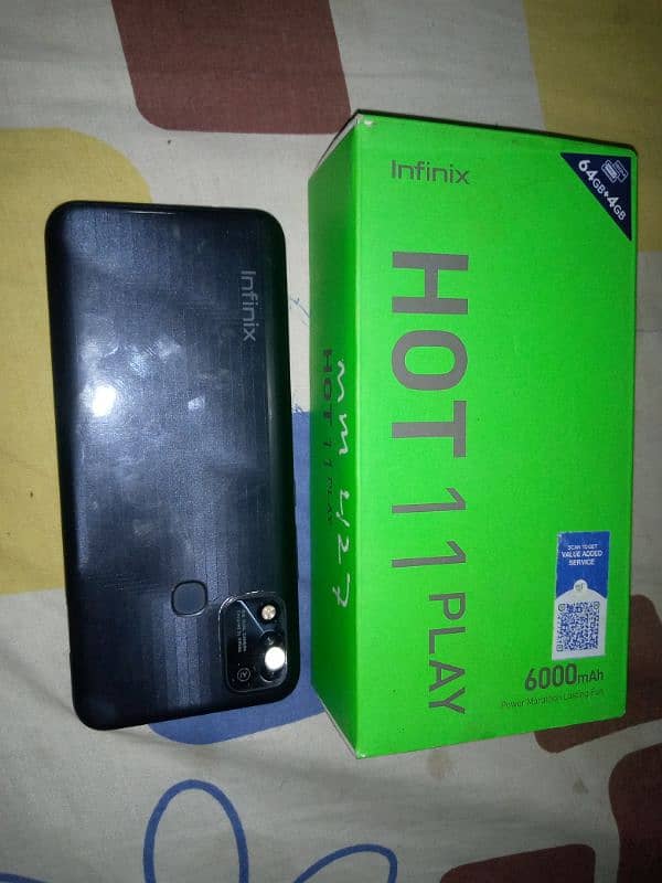 Infinix hot 11 pro with box 1