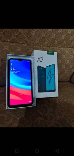 oppo A7/3+64 only box PTA approved