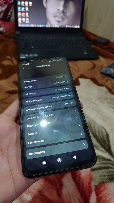 Redmi 13 c 6gb ram 128 pta approved 6